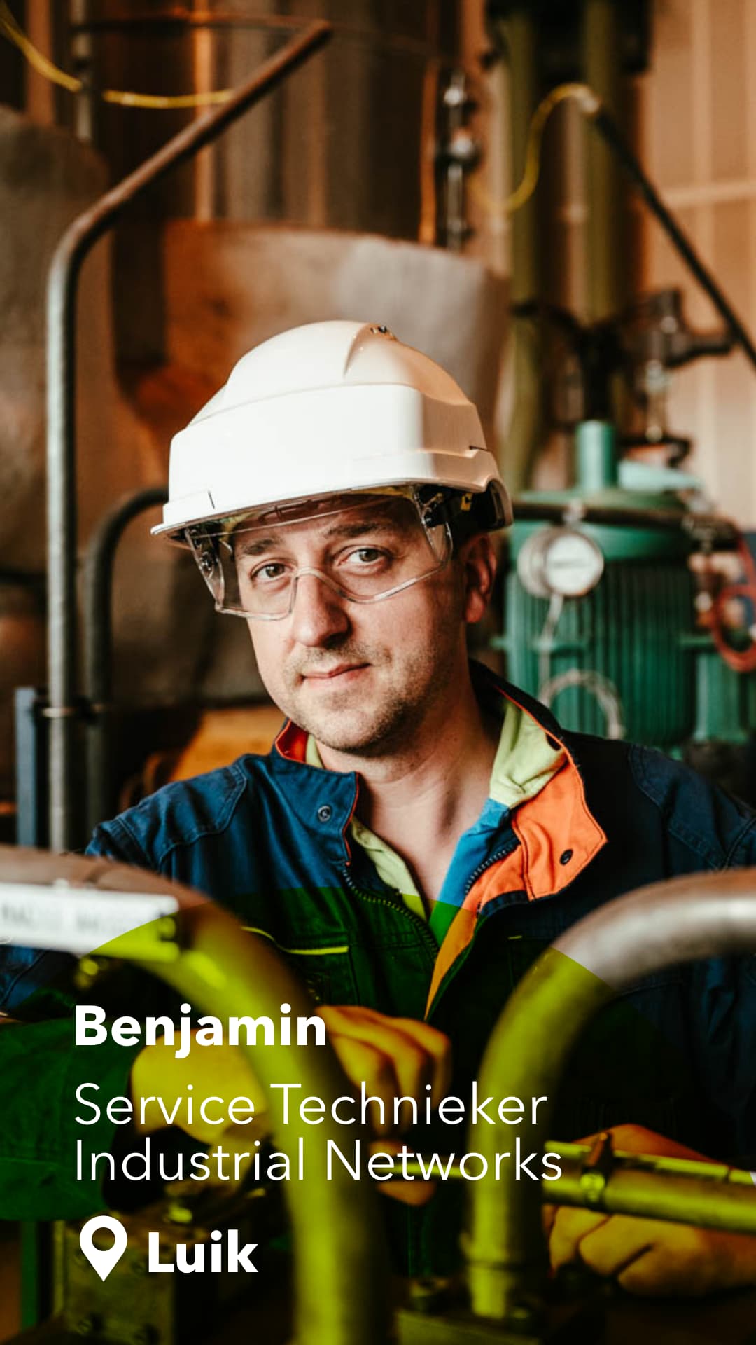 Benjamin - Service Technieker Industrial Networks - Luik