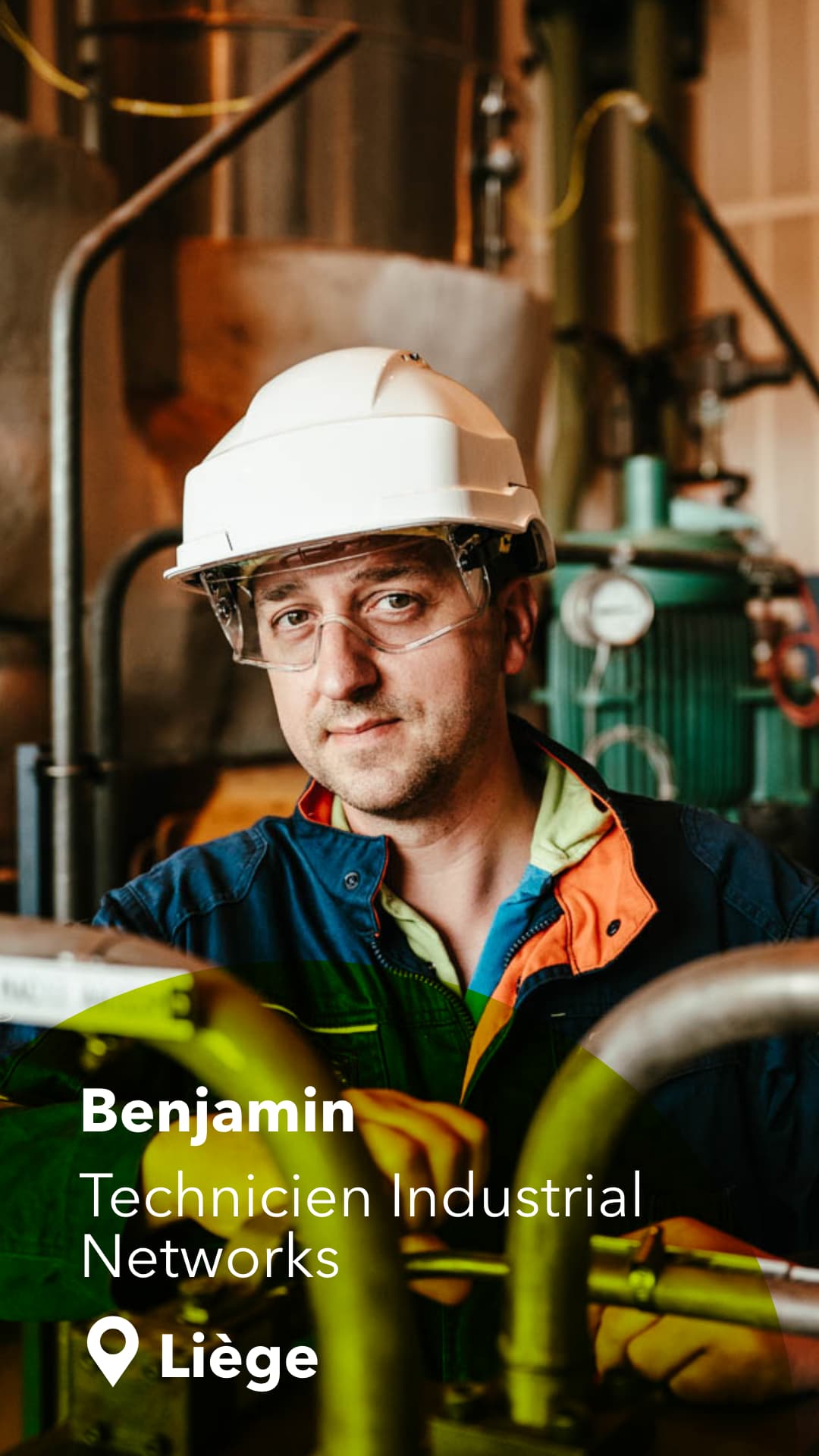 Benjamin - Technicien Industrial Networks - Liège