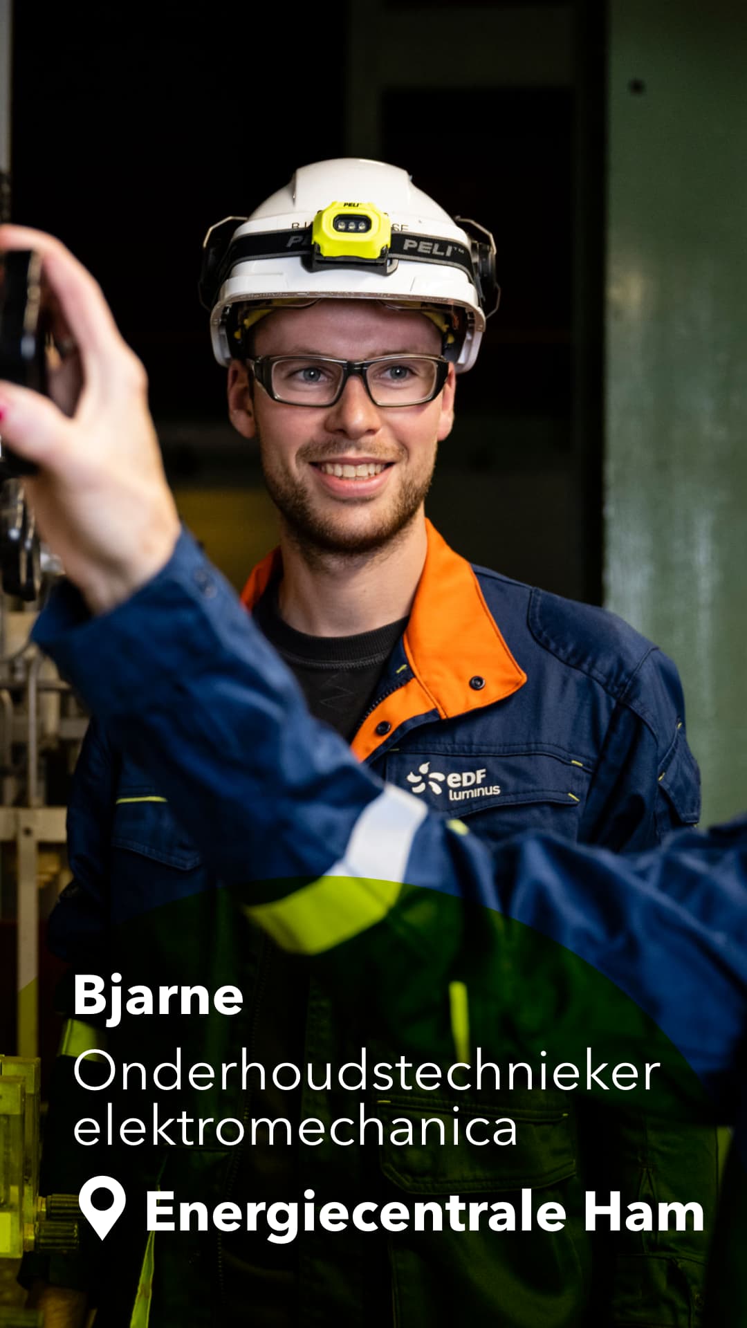 Bjarne - Onderhoudstechnieker elektromechanica - Energiecentrale Ham