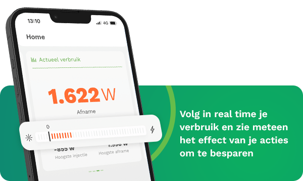 Volg je verbruik in real time