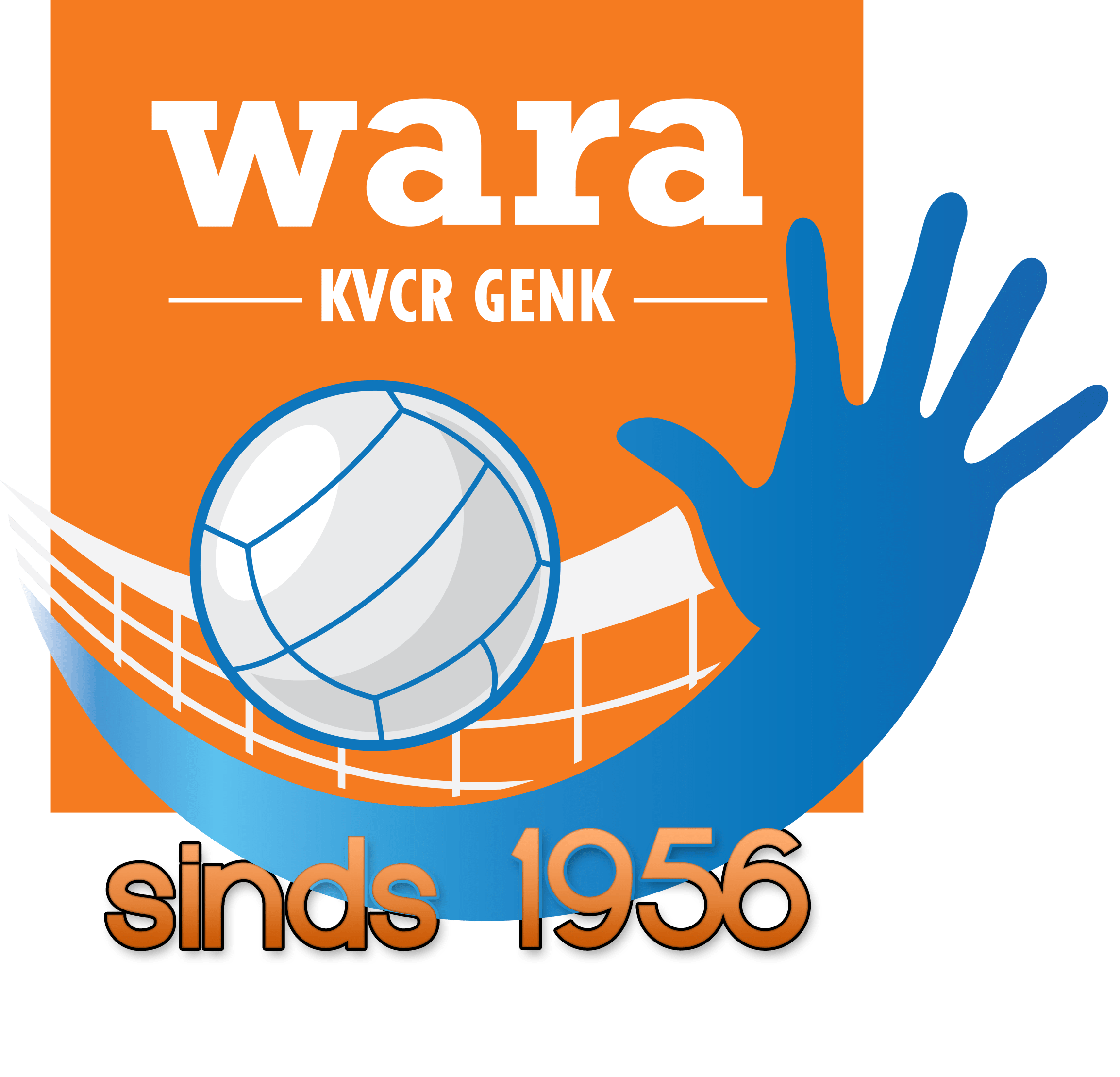 Logo volleybalclub WARA Genk.