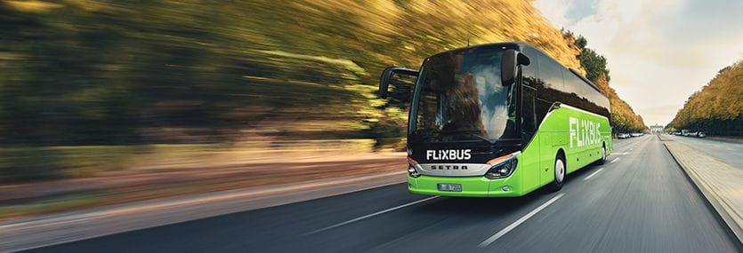 Votre Luminus Extras : 10 % de réduction sur votre prochain voyage en Flixbus